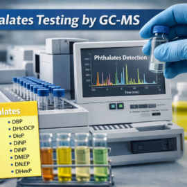 Phthalates testing by GC-MS