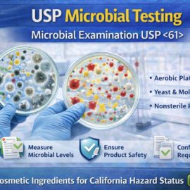 USP microbial examination USP 61