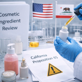 cosmetic ingredient compliance review US