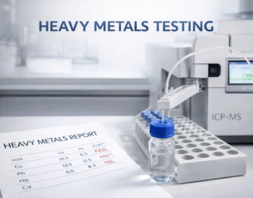 heavy metals testing in cosmetics using ICP-MS laboratory analysis