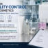 cosmetic quality control testing with laboratory screening and batch consistency evaluation